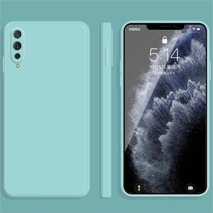 Solid Color Imitation Liquid Silicone Straight Edge Dropproof Full Coverage Protective Case, For vivo iQOO Pro, For vivo IQOO