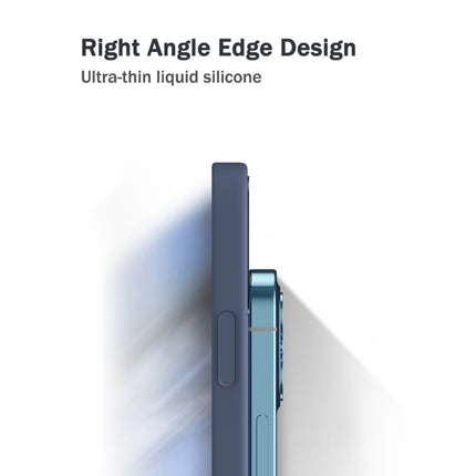 Solid Color Imitation Liquid Silicone Straight Edge Dropproof Full Coverage Protective Case, For vivo X30, For vivo X30 Pro