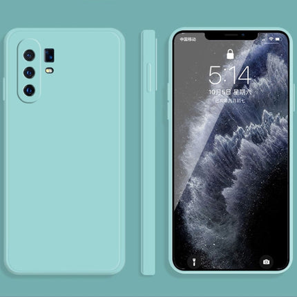 Solid Color Imitation Liquid Silicone Straight Edge Dropproof Full Coverage Protective Case, For vivo X30, For vivo X30 Pro