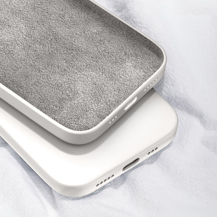 Solid Color Imitation Liquid Silicone Straight Edge Dropproof Full Coverage Protective Case, For vivo X60 Pro