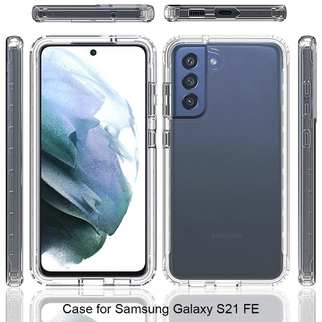 Shockproof Highly Transparent PC+TPU Protective Case, For Samsung Galaxy S21 FE, For Xiaomi Redmi Note 10, For Xiaomi Redmi Note 10 Pro