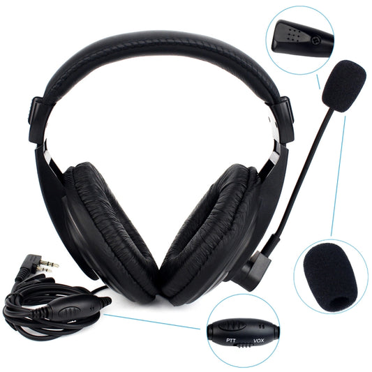RETEVIS R-114 2 Pin K Head VOX Headset  Earphone Microphone, R-114