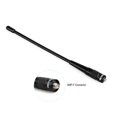 RETEVIS RHD-701 136-174+400-480MHz SMA-F Female Dual Band Antenna for H-777/RT5/RT6/RT7/RT-5R/888s, RHD-701