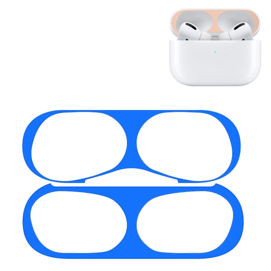 Para Apple AirPods Pro Estuche protector con adhesivo protector de metal para auriculares inalámbricos, para Apple AirPods Pro