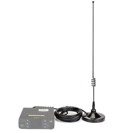 RETEVIS MR100 136-174+400-480MHz SL16/PL259 Mobile Magnet Mount Antenna Set, MR100