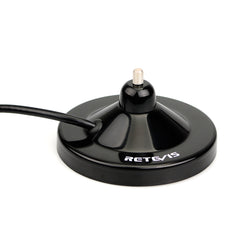 RETEVIS MR100 136-174+400-480MHz SL16/PL259 Mobile Magnet Mount Antenna Set, MR100