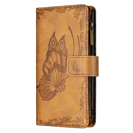 Flying Butterfly Embossing Pattern Zipper Horizontal Flip Leather Case with Holder & Card Slots & Wallet, For Samsung Galaxy A21, For Samsung Galaxy A31, For Samsung Galaxy A32 5G, For Samsung Galaxy A41, For Samsung Galaxy A42