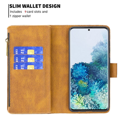 Flying Butterfly Embossing Pattern Zipper Horizontal Flip Leather Case with Holder & Card Slots & Wallet, For Samsung Galaxy S20 Plus, For Samsung Galaxy S20 Ultra, For Samsung Galaxy S21 5G, For Samsung Galaxy S21+ 5G