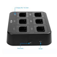 RETEVIS RTC777 Six-Way Walkie Talkie Charger for Retevis H777,, RTC777 UK Plug, RTC777 AU Plug, RTC777 US Plug, RTC777 EU Plug
