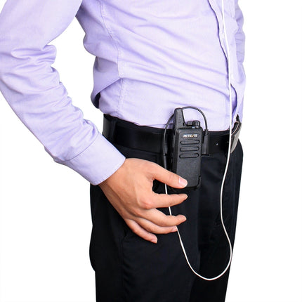 RETEVIS TCK01 Kenwood 2-poliges auf 3,5-mm-Buchse-Mobiltelefon-Audio-Kopfhörer-Übertragungskabel für RT21/RT22/RT24/RT7/RT27/H777, TCK01