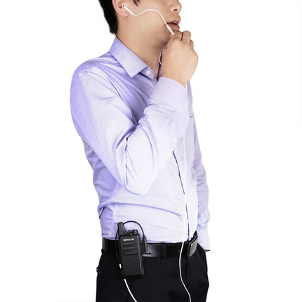 RETEVIS TCK01 Kenwood 2-poliges auf 3,5-mm-Buchse-Mobiltelefon-Audio-Kopfhörer-Übertragungskabel für RT21/RT22/RT24/RT7/RT27/H777, TCK01