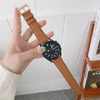 For Samsung Galaxy Watch Active / Brown
