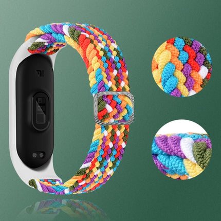 Adjustable Nylon Braided Elasticity Replacement Strap Watchband, For Xiaomi Mi Band 6 / 5  / 4