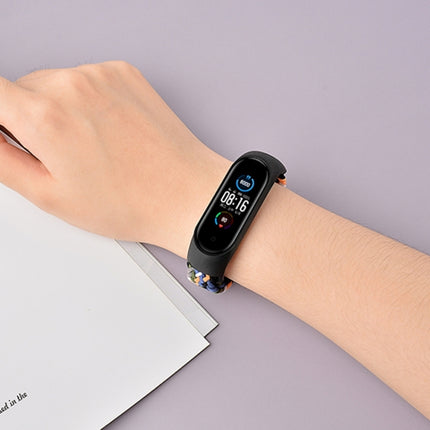 Adjustable Nylon Braided Elasticity Replacement Strap Watchband, For Xiaomi Mi Band 6 / 5  / 4