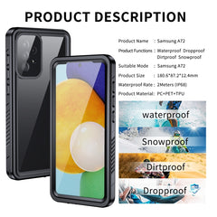 RedPepper Transparent Dot Shockproof Waterproof PC + TPU Protective Case, For Samsung Galaxy A72 4G, For Samsung Galaxy A32 5G