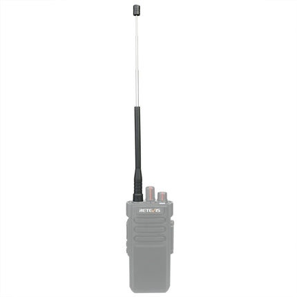 RETEVIS HA01 136-174+400-470MHz SMA-F Female Dual Band Handheld Whip Antenna for H777/RT5R/RT29, HA01