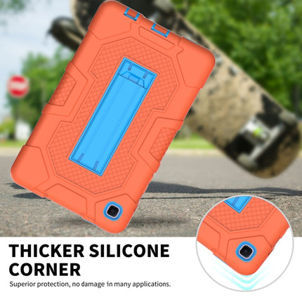 Contrast Color Robot Shockproof Silicone + PC Protective Case with Holder, For Samsung Galaxy Tab A7 Lite T220 / T225