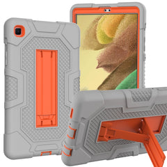 Contrast Color Robot Shockproof Silicone + PC Protective Case with Holder, For Samsung Galaxy Tab A7 Lite T220 / T225