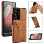 For Samsung Galaxy S21 Ultra 5G / Brown