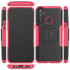 Tire Texture TPU + PC Shockproof Case with Holder, For OPPO Realme 5, For OPPO RENO 2, For iPad 10.2