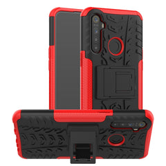 Tire Texture TPU + PC Shockproof Case with Holder, For OPPO Realme 5, For OPPO RENO 2, For iPad 10.2