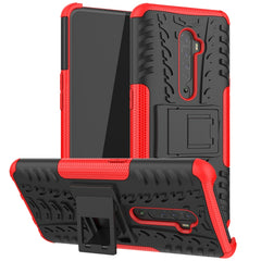 Tire Texture TPU + PC Shockproof Case with Holder, For OPPO Realme 5, For OPPO RENO 2, For iPad 10.2