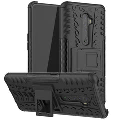 Tire Texture TPU + PC Shockproof Case with Holder, For OPPO Realme 5, For OPPO RENO 2, For iPad 10.2