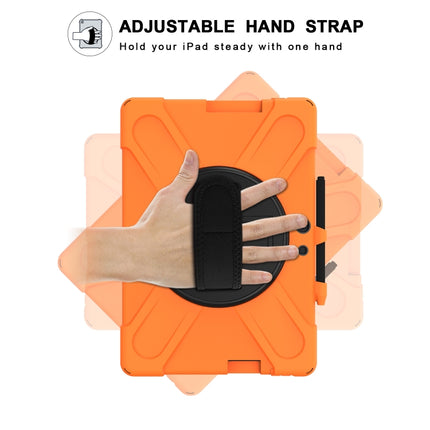 Shockproof Colorful Silicone + PC Protective Case with Holder & Hand Strap & Shoulder Strap, For Microsoft Surface Pro X / Pro X 2021