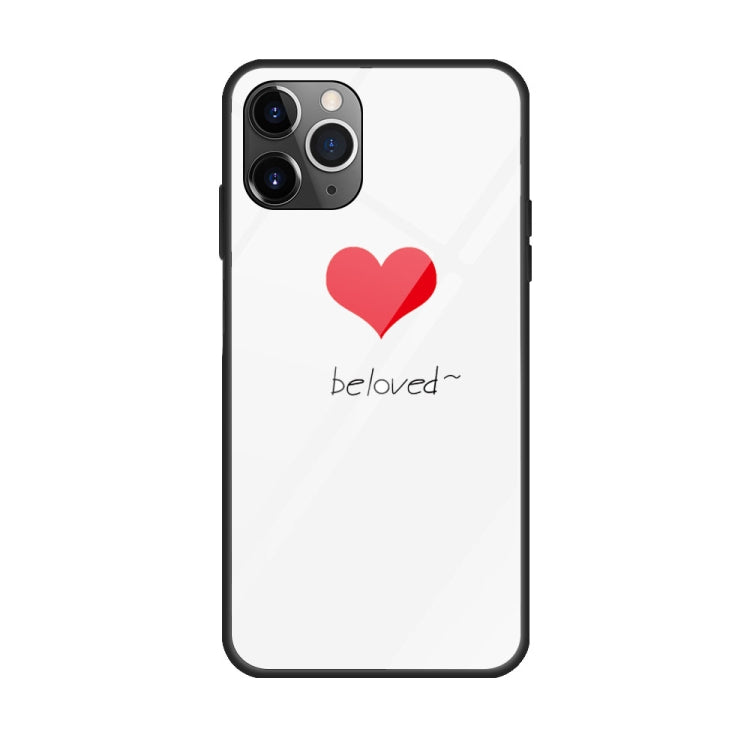 Colorful Painted Glass Case, For iPhone 11