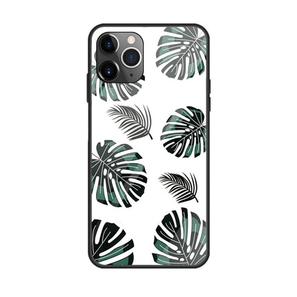 Colorful Painted Glass Case, For iPhone 11