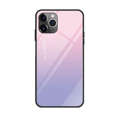 Colorful Painted Glass Case, For iPhone 11, For iPhone 11 Pro