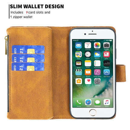 Flying Butterfly Embossing Pattern Zipper Horizontal Flip Leather Case with Holder & Card Slots & Wallet, For iPhone 8 / 7, For iPhone 8 Plus / 7 Plus, For iPhone XS / X, For iPhone XR