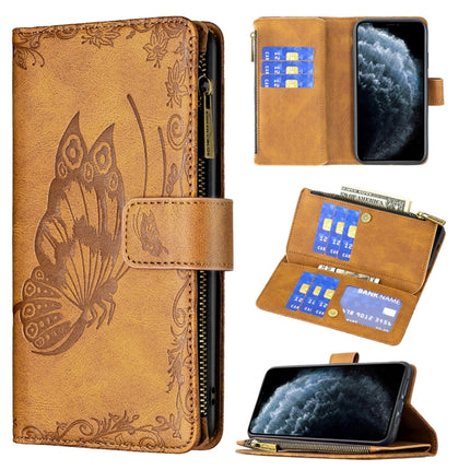 Flying Butterfly Embossing Pattern Zipper Horizontal Flip Leather Case with Holder & Card Slots & Wallet, For iPhone 8 / 7, For iPhone 8 Plus / 7 Plus, For iPhone XS / X, For iPhone XR