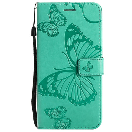 Pressed Printing Butterfly Pattern Horizontal Flip PU Leather Case with Holder & Card Slots & Wallet & Lanyard, For Xiaomi Redmi Note 10 Pro 4G, For Samsung Galaxy A32 4G, For Samsung Galaxy S21 FE
