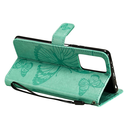Pressed Printing Butterfly Pattern Horizontal Flip PU Leather Case with Holder & Card Slots & Wallet & Lanyard, For Xiaomi Redmi Note 10 Pro 4G, For Samsung Galaxy A32 4G, For Samsung Galaxy S21 FE