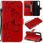 For Samsung Galaxy S21 FE / Red