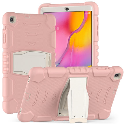 3-Layer Protection  Screen Frame + PC + Silicone Shockproof Combination Case with Holder, For Samsung Galaxy Tab A 10.1 (2019) T510, For Samsung Galaxy Tab S6 T860