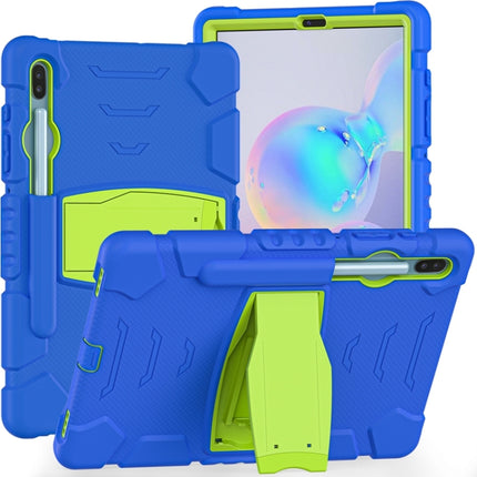 3-Layer Protection  Screen Frame + PC + Silicone Shockproof Combination Case with Holder, For Samsung Galaxy Tab A 10.1 (2019) T510, For Samsung Galaxy Tab S6 T860