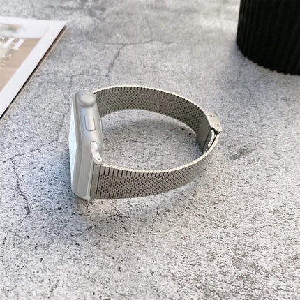Buckle Style Steel Replacement Strap Watchband, For Apple Watch Series 7  41mm / & 6 & SE & 5 & 4 40mm, For Apple Watch Series  7  45mm / & 6 & SE & 5 & 4 44mm