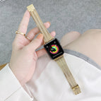 For Apple Watch Series 7  41mm / & 6 & SE & 5 & 4 40mm / Gold