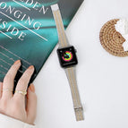 For Apple Watch Series  7  45mm / & 6 & SE & 5 & 4 44mm / Silver Gold