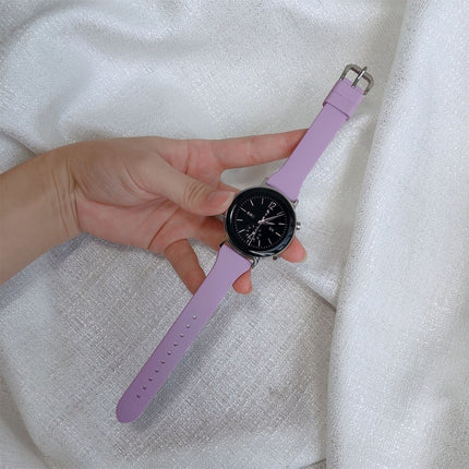 T-shaped Buckle Silicone Replacement Strap Watchband, 20mm
