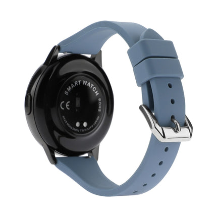 T-shaped Buckle Silicone Replacement Strap Watchband, 20mm