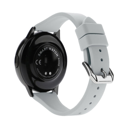 T-shaped Buckle Silicone Replacement Strap Watchband, 22mm