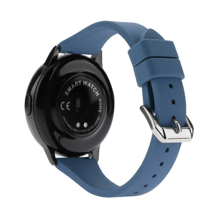 T-shaped Buckle Silicone Replacement Strap Watchband, 22mm