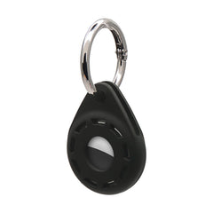 Silica Gel Anti-scratch Shockproof Protective Cover Soft Case with Keychain Ring Loop, For AirTag