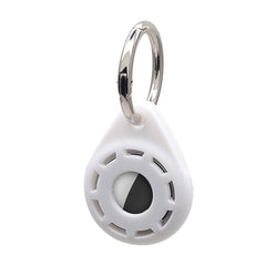 Silica Gel Anti-scratch Shockproof Protective Cover Soft Case with Keychain Ring Loop, For AirTag