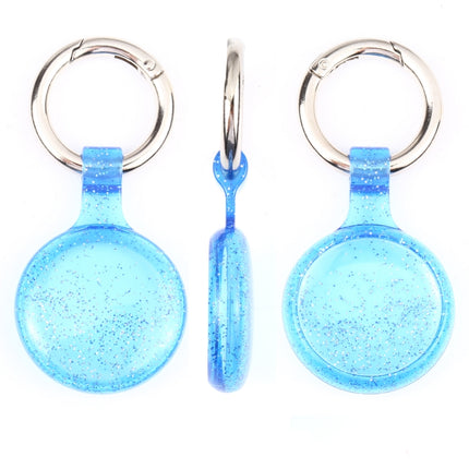 Anti-scratch Clear TPU Shockproof Protective Cover Case with Keychain Hook Loop, For AirTag