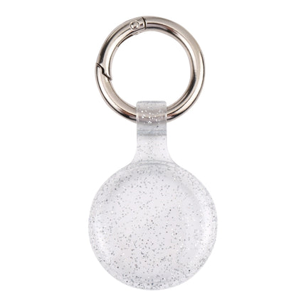 Anti-scratch Clear TPU Shockproof Protective Cover Case with Keychain Hook Loop, For AirTag