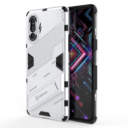 Punk Armor 2 in 1 PC + TPU Shockproof Case with Invisible Holder, For vivo V21, For Xiaomi Redmi K40 Gaming, For Honor Play 5T